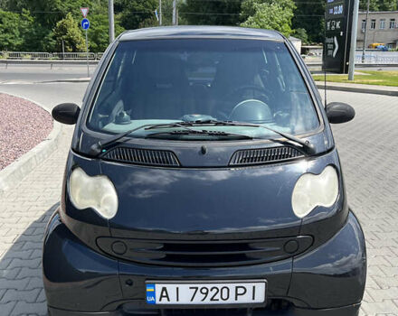 Черный Смарт Форту, объемом двигателя 0.6 л и пробегом 181 тыс. км за 3450 $, фото 1 на Automoto.ua