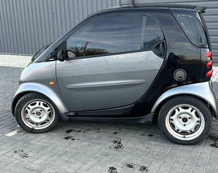 Чорний Смарт Fortwo, об'ємом двигуна 0.8 л та пробігом 200 тис. км за 3500 $, фото 3 на Automoto.ua