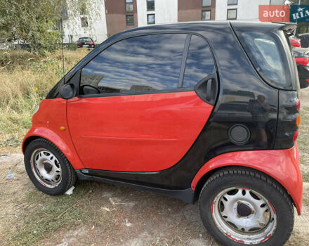 Чорний Смарт Fortwo, об'ємом двигуна 0.6 л та пробігом 155 тис. км за 2600 $, фото 1 на Automoto.ua