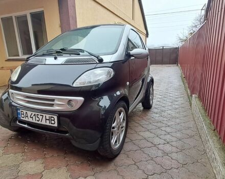 Чорний Смарт Fortwo, об'ємом двигуна 0.6 л та пробігом 174 тис. км за 3500 $, фото 1 на Automoto.ua