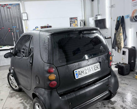 Чорний Смарт Fortwo, об'ємом двигуна 0.6 л та пробігом 180 тис. км за 2700 $, фото 4 на Automoto.ua