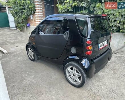 Черный Смарт Форту, объемом двигателя 0.6 л и пробегом 188 тыс. км за 3187 $, фото 4 на Automoto.ua