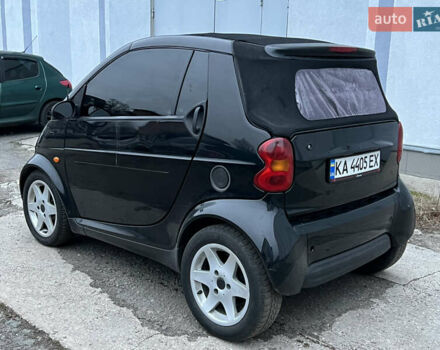 Черный Смарт Форту, объемом двигателя 0.6 л и пробегом 262 тыс. км за 2400 $, фото 1 на Automoto.ua