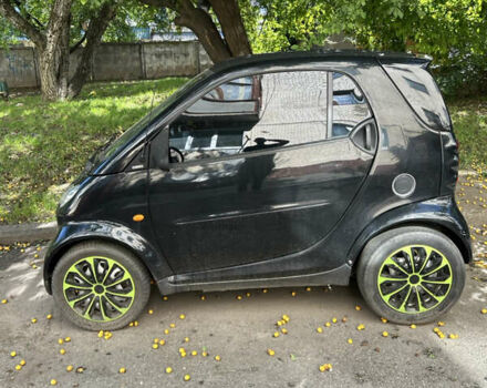 Чорний Смарт Fortwo, об'ємом двигуна 0.6 л та пробігом 185 тис. км за 1300 $, фото 5 на Automoto.ua
