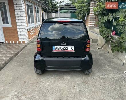 Черный Смарт Форту, объемом двигателя 0.6 л и пробегом 188 тыс. км за 3187 $, фото 5 на Automoto.ua