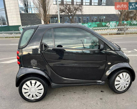 Чорний Смарт Fortwo, об'ємом двигуна 0.6 л та пробігом 145 тис. км за 3200 $, фото 1 на Automoto.ua