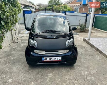 Черный Смарт Форту, объемом двигателя 0.6 л и пробегом 188 тыс. км за 3187 $, фото 1 на Automoto.ua