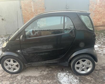 Черный Смарт Форту, объемом двигателя 0.6 л и пробегом 230 тыс. км за 1800 $, фото 1 на Automoto.ua