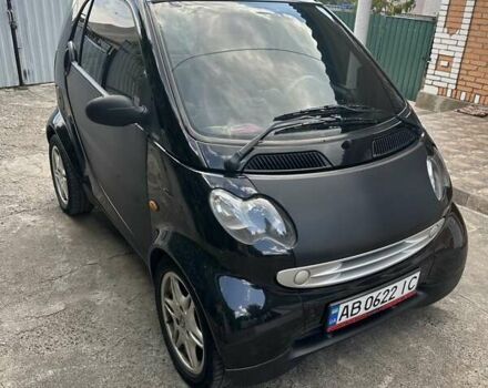 Черный Смарт Форту, объемом двигателя 0.6 л и пробегом 188 тыс. км за 3187 $, фото 3 на Automoto.ua