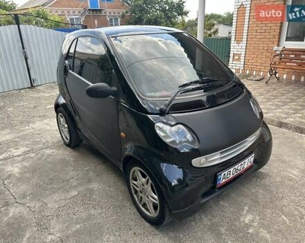 Черный Смарт Форту, объемом двигателя 0.6 л и пробегом 188 тыс. км за 3187 $, фото 6 на Automoto.ua
