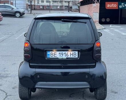 Черный Смарт Форту, объемом двигателя 0.7 л и пробегом 196 тыс. км за 3100 $, фото 5 на Automoto.ua