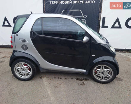 Чорний Смарт Fortwo, об'ємом двигуна 0.6 л та пробігом 194 тис. км за 3300 $, фото 3 на Automoto.ua