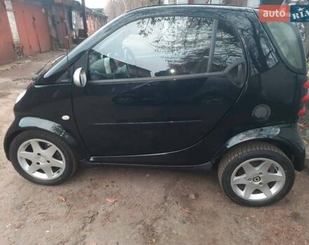 Чорний Смарт Fortwo, об'ємом двигуна 0.7 л та пробігом 209 тис. км за 2850 $, фото 6 на Automoto.ua