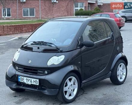 Черный Смарт Форту, объемом двигателя 0.7 л и пробегом 196 тыс. км за 3100 $, фото 2 на Automoto.ua