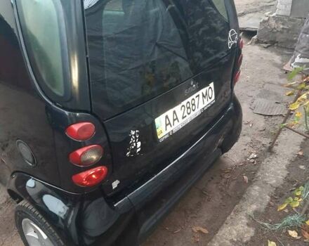 Чорний Смарт Fortwo, об'ємом двигуна 0.7 л та пробігом 209 тис. км за 2850 $, фото 4 на Automoto.ua