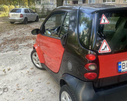 Черный Смарт Форту, объемом двигателя 0.7 л и пробегом 243 тыс. км за 2850 $, фото 5 на Automoto.ua