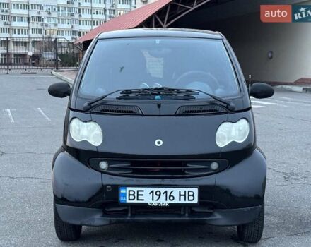 Черный Смарт Форту, объемом двигателя 0.7 л и пробегом 196 тыс. км за 3100 $, фото 3 на Automoto.ua