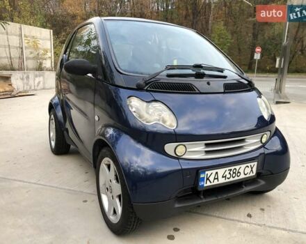 Черный Смарт Форту, объемом двигателя 0.7 л и пробегом 192 тыс. км за 3300 $, фото 10 на Automoto.ua