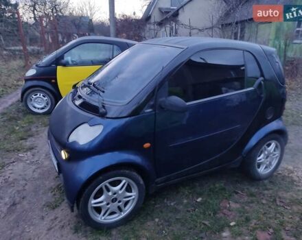 Чорний Смарт Fortwo, об'ємом двигуна 0.7 л та пробігом 196 тис. км за 2700 $, фото 4 на Automoto.ua