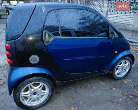 Чорний Смарт Fortwo, об'ємом двигуна 0.7 л та пробігом 196 тис. км за 2700 $, фото 3 на Automoto.ua