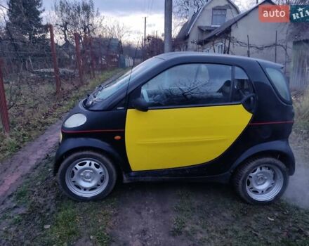 Чорний Смарт Fortwo, об'ємом двигуна 0.7 л та пробігом 196 тис. км за 2700 $, фото 5 на Automoto.ua
