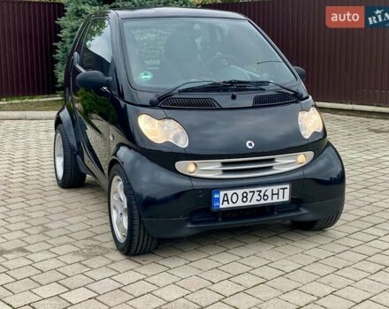 Чорний Смарт Fortwo, об'ємом двигуна 0.7 л та пробігом 146 тис. км за 2850 $, фото 2 на Automoto.ua