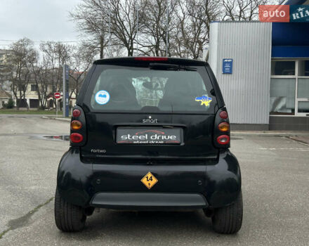 Черный Смарт Форту, объемом двигателя 0.7 л и пробегом 135 тыс. км за 3699 $, фото 5 на Automoto.ua