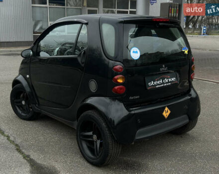 Черный Смарт Форту, объемом двигателя 0.7 л и пробегом 135 тыс. км за 3699 $, фото 6 на Automoto.ua