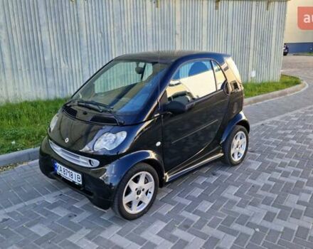 Черный Смарт Форту, объемом двигателя 0.7 л и пробегом 267 тыс. км за 2990 $, фото 1 на Automoto.ua