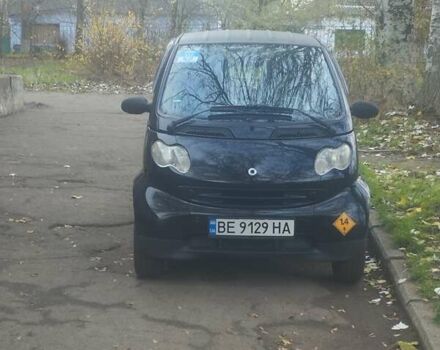 Чорний Смарт Fortwo, об'ємом двигуна 0.7 л та пробігом 130 тис. км за 3400 $, фото 9 на Automoto.ua