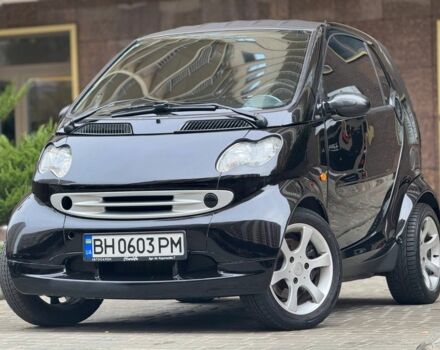 Черный Смарт Форту, объемом двигателя 0.7 л и пробегом 199 тыс. км за 3700 $, фото 1 на Automoto.ua