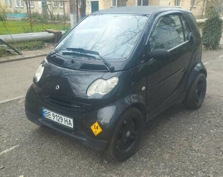Чорний Смарт Fortwo, об'ємом двигуна 0.7 л та пробігом 130 тис. км за 3400 $, фото 6 на Automoto.ua