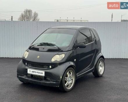 Чорний Смарт Fortwo, об'ємом двигуна 0.7 л та пробігом 222 тис. км за 5490 $, фото 3 на Automoto.ua