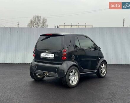 Чорний Смарт Fortwo, об'ємом двигуна 0.7 л та пробігом 222 тис. км за 5490 $, фото 4 на Automoto.ua