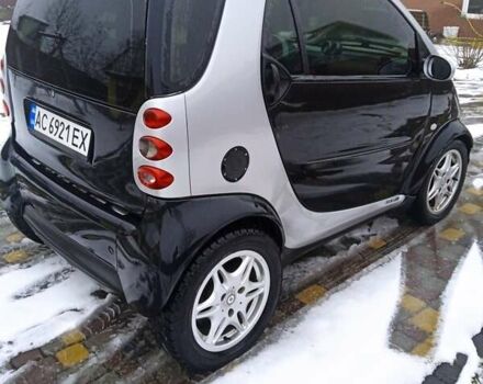 Чорний Смарт Fortwo, об'ємом двигуна 0.7 л та пробігом 187 тис. км за 4000 $, фото 3 на Automoto.ua