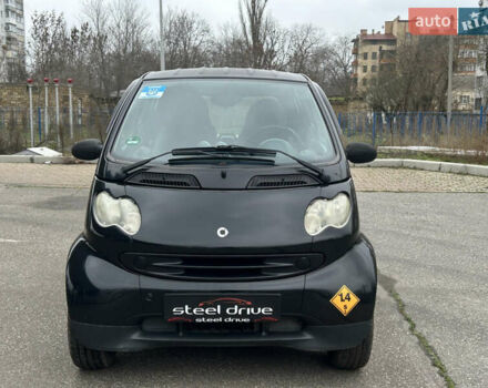 Черный Смарт Форту, объемом двигателя 0.7 л и пробегом 135 тыс. км за 3699 $, фото 1 на Automoto.ua
