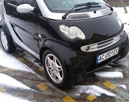 Чорний Смарт Fortwo, об'ємом двигуна 0.7 л та пробігом 187 тис. км за 4000 $, фото 1 на Automoto.ua