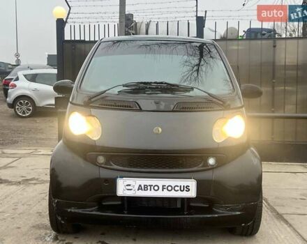 Черный Смарт Форту, объемом двигателя 0.7 л и пробегом 222 тыс. км за 4490 $, фото 1 на Automoto.ua