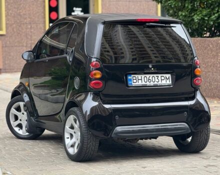 Черный Смарт Форту, объемом двигателя 0.7 л и пробегом 199 тыс. км за 3700 $, фото 4 на Automoto.ua