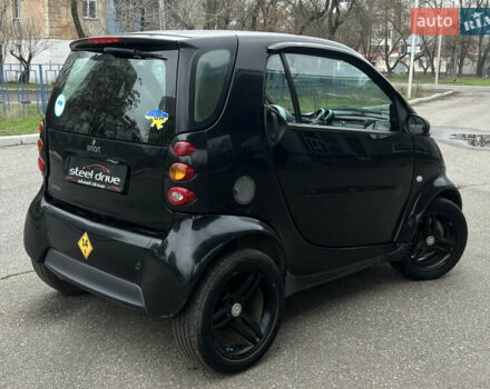 Черный Смарт Форту, объемом двигателя 0.7 л и пробегом 135 тыс. км за 3699 $, фото 4 на Automoto.ua