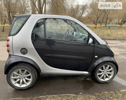 Чорний Смарт Fortwo, об'ємом двигуна 0.7 л та пробігом 224 тис. км за 3900 $, фото 4 на Automoto.ua