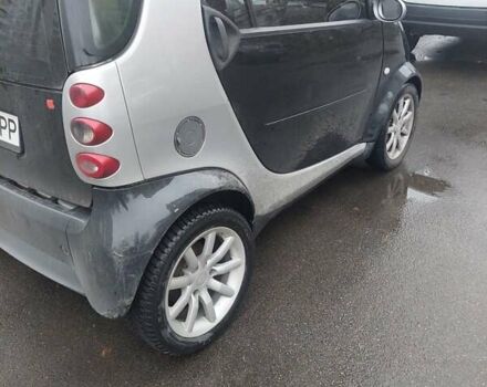 Черный Смарт Форту, объемом двигателя 0.7 л и пробегом 170 тыс. км за 3300 $, фото 9 на Automoto.ua