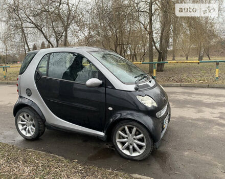 Чорний Смарт Fortwo, об'ємом двигуна 0.7 л та пробігом 224 тис. км за 3900 $, фото 5 на Automoto.ua