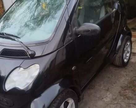 Черный Смарт Форту, объемом двигателя 0.7 л и пробегом 128 тыс. км за 4100 $, фото 3 на Automoto.ua