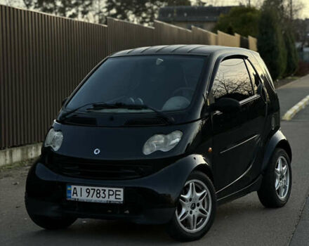 Черный Смарт Форту, объемом двигателя 0.7 л и пробегом 200 тыс. км за 2850 $, фото 1 на Automoto.ua