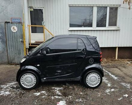 Черный Смарт Форту, объемом двигателя 0.8 л и пробегом 235 тыс. км за 4100 $, фото 9 на Automoto.ua