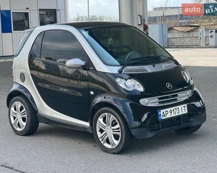 Чорний Смарт Fortwo, об'ємом двигуна 0.7 л та пробігом 290 тис. км за 3500 $, фото 1 на Automoto.ua