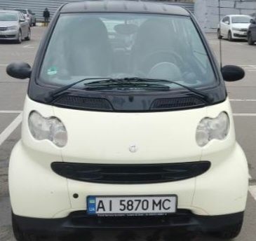 Черный Смарт Форту, объемом двигателя 0.8 л и пробегом 203 тыс. км за 3500 $, фото 16 на Automoto.ua