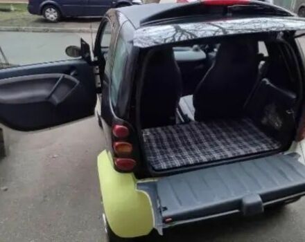 Черный Смарт Форту, объемом двигателя 0.8 л и пробегом 203 тыс. км за 3500 $, фото 2 на Automoto.ua