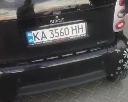 Черный Смарт Форту, объемом двигателя 0.7 л и пробегом 145 тыс. км за 3800 $, фото 4 на Automoto.ua